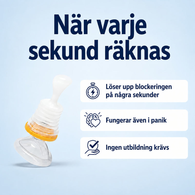 Räddningsutrustning mot kvävning 3