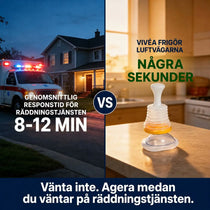 Räddningsutrustning mot kvävning 8